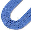 Blue Lava Gemstone Square Cube 4MM 6MM Loose Beads (D646)