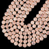 Natural Rose Quartz Gemstone Micro Faceted Hexagon Star 11MM Loose Beads 7.5 inch Half Strand (80021528-D722)