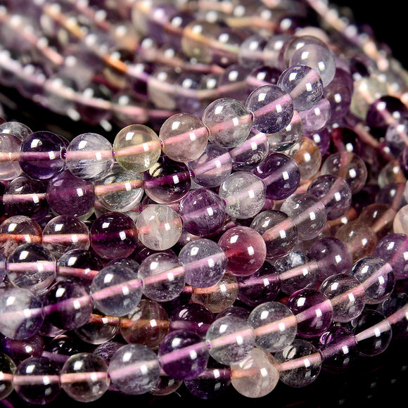 Natural Rainbow Fluorite Gemstone Grade AA Round 5MM 7MM 8MM 9MM Loose Beads (D481)
