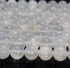 White Calcite Gemstone Grade AAA Round 6mm 8mm 10mm Loose Beads 15.5 Inch Full Strand (A255)