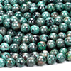 Green Yooperlite UV Reactive Gemstone Round 8MM Loose Beads (D484)