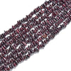 Natural Red Garnet Gemstone Pebble Nugget Freeform Rondelle 8-10MM Loose Beads (D558)