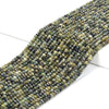 Natural Rare Green Tourmaline Gemstone Grade AA Micro Faceted Rondelle 3X2MM 4X3MM Loose Beads (P87)