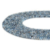 Natural Aquamarine Gemstone Grade AA Micro Faceted Round 3MM Loose Beads 15 inch Full Strand (P119)