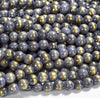 Gray Gold Mashan Jade Gemstone Round 4MM 6MM 8MM 10MM Loose Beads (D570)