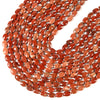 Natural Red Jasper Gemstone Micro Faceted Oval 11X7MM Loose Beads 7.5 inch Half Strand (80021494-D719)