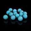 Blue Turquoise Gemstone Round 18MM 6 Beads Lot (80019791-D596)