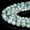 Chatoyant Green Moonstone Gemstone Grade AAA Round 7MM 8MM 9MM 10MM Loose Beads (D563)