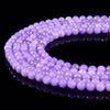 Light Purple Jade Gemstone Facetecd Round 8MM Loose Beads (D632)