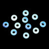 Opalite Gemstone Large Hole Beads Rondelle Donut 14MM BULK LOT 2,6,12,24,50 Beads (80021203-S62)
