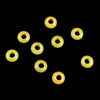 Natural Olive Jade Gemstone Large Hole Beads Rondelle Donut 14MM BULK LOT 2,6,12,24,50 Beads (80021204-S62)