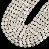 Natural Rock Crystal Clear Quartz Gemstone Faceted Round Tube Hexagon 10X8MM Loose Beads (D720)