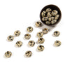 Natural Dalmation Jasper Gemstone Large Hole Beads Rondelle Donut 14MM BULK LOT 2,6,12,24,50 Beads (80021189-S63)