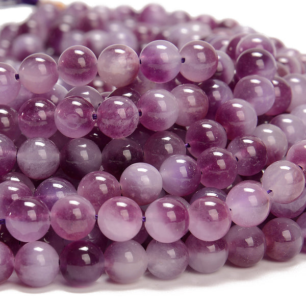 Jade Gemstone Round 8MM Loose Beads 14.5 inch Full Strand (80020116-D620)