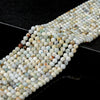 Natural Hemimorphite Gemstone Grade A 4MM Micro Faceted Round Loose Beads 15 inch Full Strand (80018192-P95)