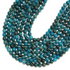 Apatite Blue Jade Gemstone Round 6MM 8MM 10MM Loose Beads (D705)