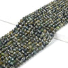 Natural Dark Green Tourmaline Gemstone Grade AA Micro Faceted Round 5MM Loose Beads (P97)