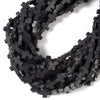 Black Lava Gemstone Cross 11X9MM Loose Beads (D649)