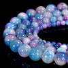 Blue Pink Persian Jade Gemstone Round 4MM 6MM 8MM 10MM Loose Beads (D573)