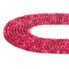 Ruby Red Color Jade Gemstone Round 4MM Loose Beads 14.5 inch Full Strand (80020071-D616)