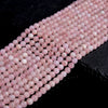 Natural Pink Morganite Gemstone Grade AA Round 4MM Loose Beads 15 inch Full Strand (80020683-P118)