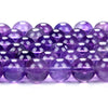 Natural Amethyst Gemstone Grade AA Round 6MM 7MM 8MM 9MM Loose Beads (D442)