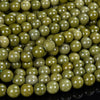 Natural Rare Epidote Gemstone Grade AAA Round 8MM 10MM Loose Beads (D531)