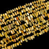 Natural Yellow Opal Gemstone Stick Pebble Chip 9-17MM Loose Beads (D713)