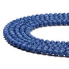 Blue Lava Gemstone Round 4MM 6MM 8MM 10MM Loose Beads (D638)