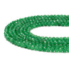 Aventurine Green Jade Gemstone Facetecd Round 6MM Loose Beads (D630)