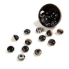 Coffee Lace Agate Gemstone Large Hole Beads Rondelle Donut 14MM BULK LOT 2,6,12,24,50 Beads (80021198-S63)
