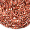 Natural Brecciated Jasper Gemstone Grade AA 4MM Micro Faceted Round Loose Beads 15 inch Full Strand (80018252-P100)