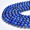 Natural Denim Blue Lapis Gemstone Round 8MM Loose Beads (D554)