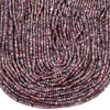 Madagascar Eudialyte Gemstone Grade AA Micro Faceted Rondelle 3X2MM Loose Beads (P87)