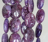 20X15mm Purple Lepidolite Gemstone Grade AA Oval Loose Beads 15.5 inch Full Strand (90188247-662)