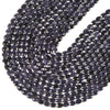Blue Sandstone Gemstone Micro Faceted Oval 8X6MM Loose Beads 7.5 inch Half Strand (80021461-D717)