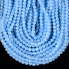 Light Blue Jade Gemstone Round 6MM Loose Beads 14.5 inch Full Strand (80020226-D628)