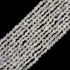 Natural Rainbow Moonstone Gemstone Pebble Nugget 6-8MM Loose Beads (D641)