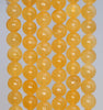 6mm Natural Rare Honey Calsite Gemstone Grade AAA Orange Smooth Round 6mm Loose Beads 15.5 inch Full Strand (80005161-458)