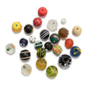 Mixed Venetian Trade Beads Gemstone Mixed Shape 14-17 Beads (80020112-D620)
