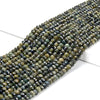 Natural Dark Green Tourmaline Gemstone Grade A 5X3MM Micro Faceted Rondelle Loose Beads 15 inch Full Strand (80018107-P87)