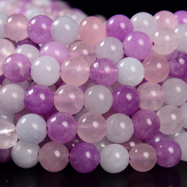 Multi Color Jade Gemstone Grade AAA Round 8MM 10MM Loose Beads (D606)