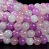 Multi Color Jade Gemstone Grade AAA Round 8MM 10MM Loose Beads (D606)