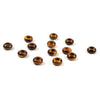 Natural Yellow Tiger Eye Gemstone Large Hole Beads Rondelle Donut 14MM BULK LOT 2,6,12,24,50 Beads (80021188-S63)