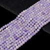 Purple Pink Jade Gemstone Round 6MM Loose Beads 14.5 inch Full Strand (80020216-D627)