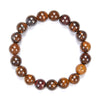 Natural Australian Yowah Matrix Opal Gemstone Round Bracelet 8MM 10MM 7.5 inch Strand (S20)