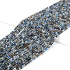 Natural Blue Kyanite Gemstone Grade A 2MM Micro Faceted Round Loose Beads 15 inch Full Strand (80018200-P95)