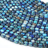 Blue Sea Sediment Imperial Jasper Gemstone Rectangle Tube 5-7MM Loose Beads (D517)