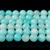 Amazonite Green Color Jade Gemstone Round 8MM Loose Beads 14.5 inch Full Strand (80020093-D618)