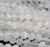 White Calcite Gemstone Grade AAA Round 6mm 8mm 10mm Loose Beads 15.5 Inch Full Strand (A255)